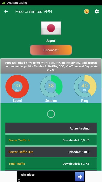 Free Unlimited VPN - Preview 4
