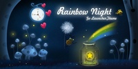 Rainbow night GO桌面主题 screenshot 1