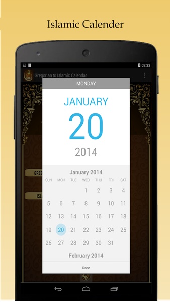 Gregorian to Islamic Calendar - Preview 8