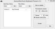 Auto Keyboard Presser screenshot 1