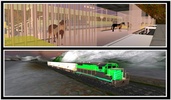 Farm Animal Transport Train 3D screenshot 3