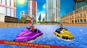 Pizza Delivery Jet Ski Fun screenshot 2