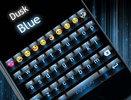 Emoji Keyboard Dusk Blue Theme screenshot 1