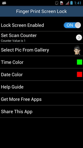 Finger Print Screen Lock - Preview 5