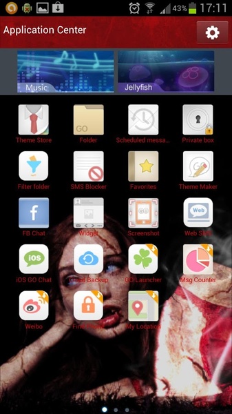 GOSMS Pro Atreyu Theme - Preview 3