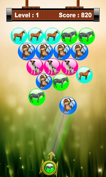 Angry Animal Bubble Shooter - Preview 4