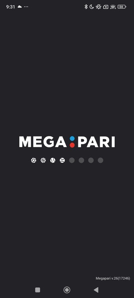 Interfaccia di registrazione su Megapari