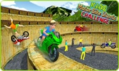 Kids MotorBike Roof Top Stunts screenshot 11