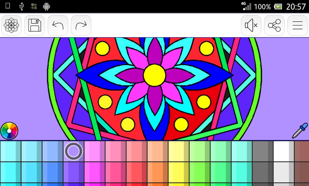 Mandalas coloring pages - Preview 2