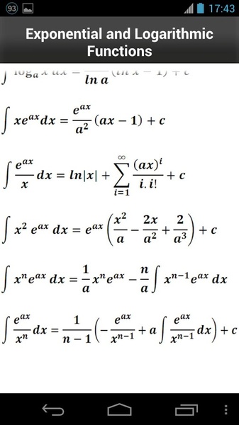Calculus Formulas - Preview 1