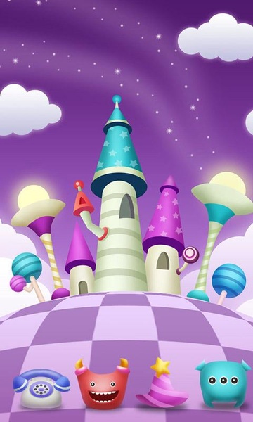 Magic World GO Launcher Theme - Preview 3