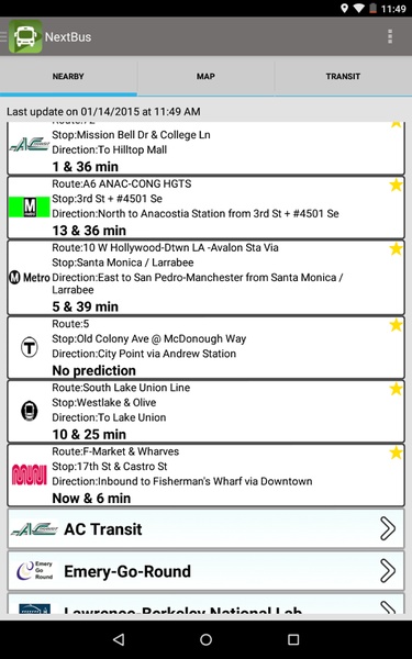 NextBus - Preview 6