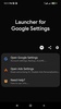 Launcher for Google Settings a screenshot 1