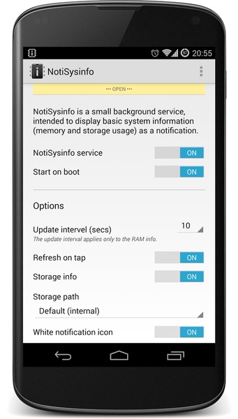 NotiSysinfo Lite - Preview 5