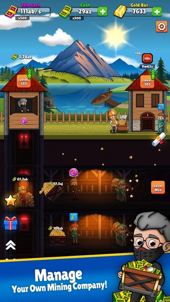 Download Idle Miner Tycoon: Gold & Cash 3.32 for iOS 