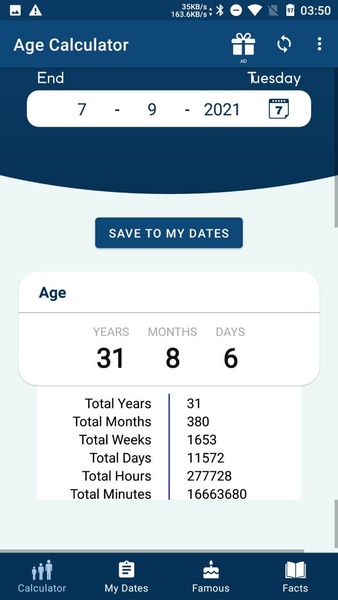 Age Calculator by Date of Birth - Preview 10