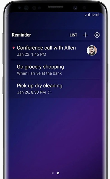 Samsung Reminder - Preview 1