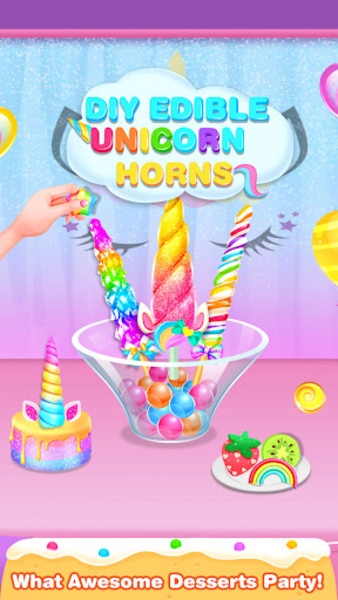 Unicorn Horn Dessert Games - Preview 4