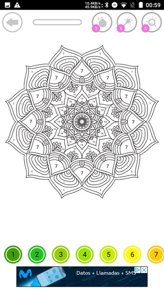 Mandala Color by Number - Preview 4