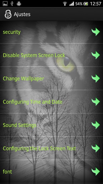 Tiger Sequence Screen Lock - Preview 6