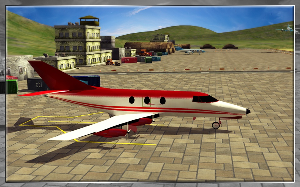 Classic Transport Plane 3D - Preview 9