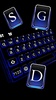 Blue Black Keyboard Theme screenshot 4