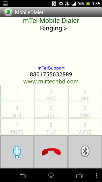 mTelDialer - Preview 1