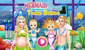 Mermaid Mommy Newborn Twins Babies Care screenshot 1