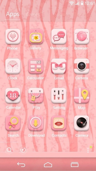 Lipstick GOLauncher EX Theme - Preview 1