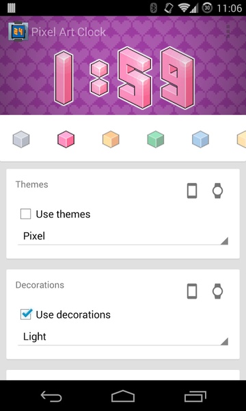 Pixel Art Clock - Preview 2