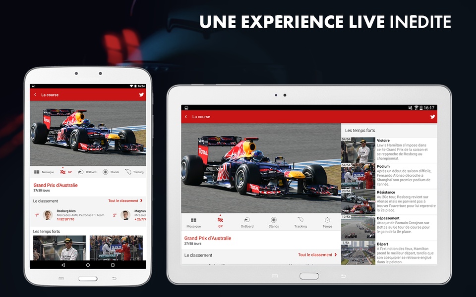 F1 App - Preview 3