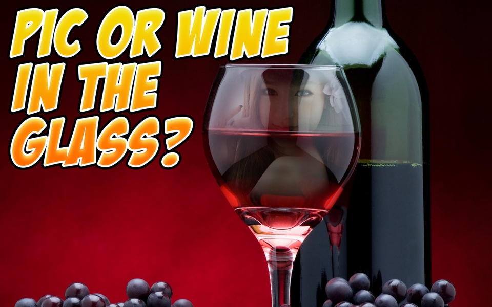 Wine Glass Photo Frame HD - Preview 1