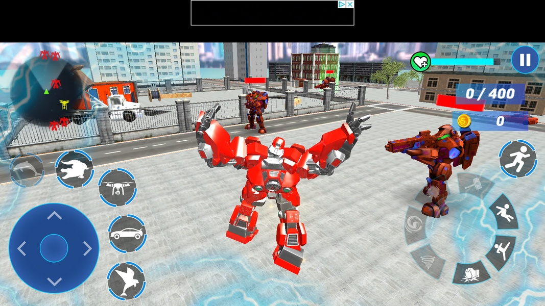 Dolphin Robot Transform - Preview 4