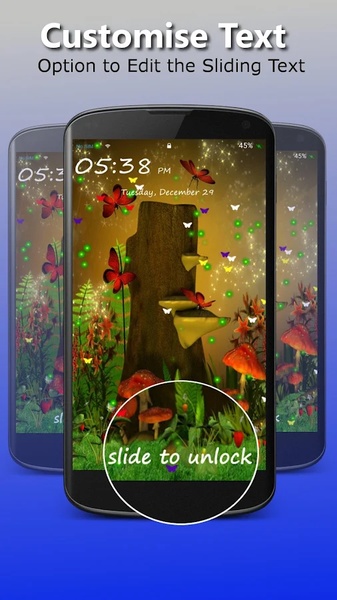 Lockscreen - Butterfly & Firefly - Preview 3