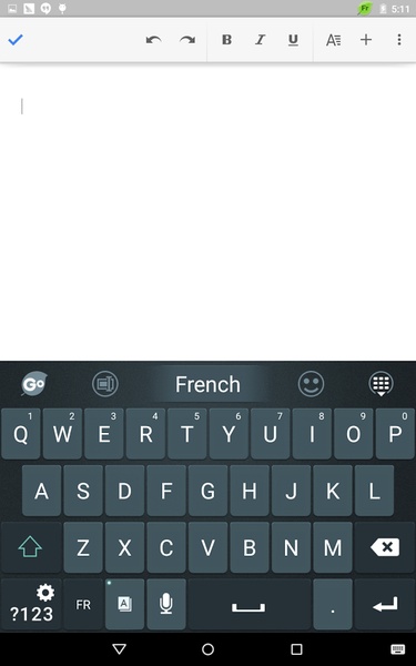 French for GO Keyboard - Emoji - Preview 8