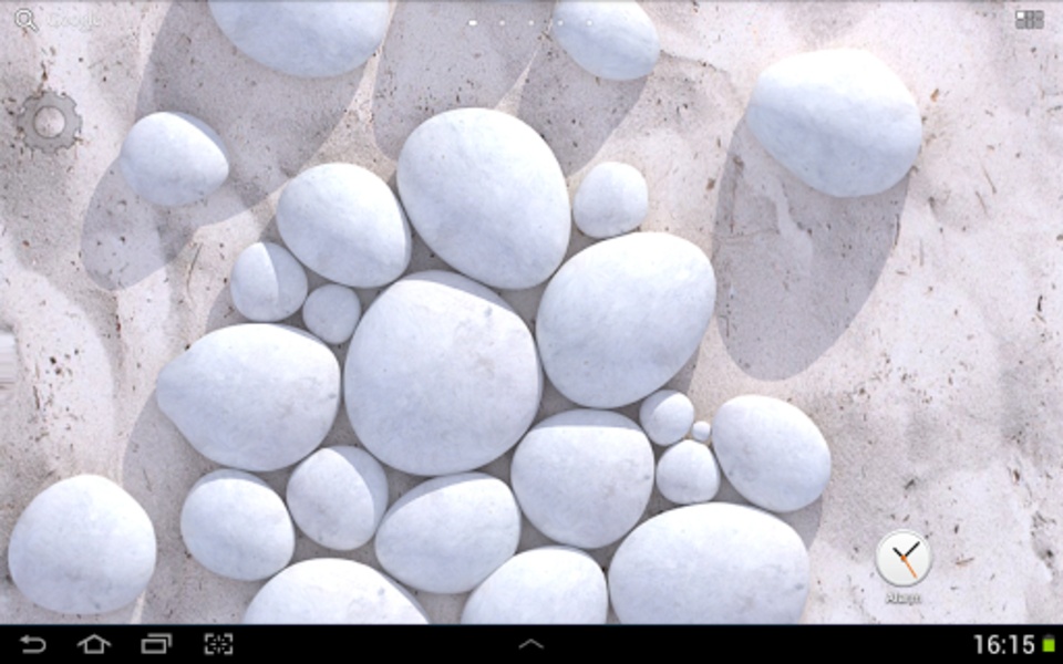 White Pebble Live Wallpaper - Preview 2