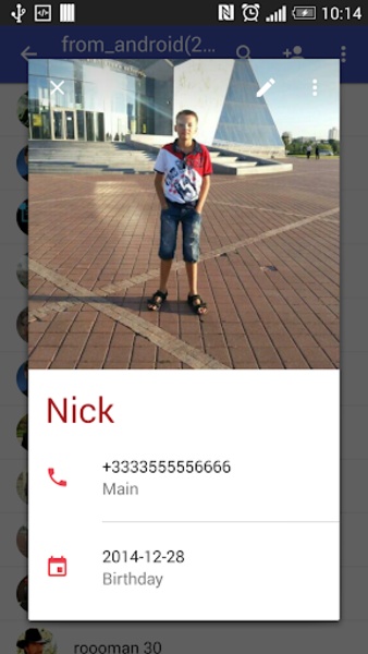 Contacts VCF - Preview 8