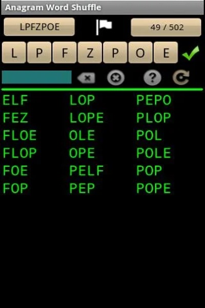 Anagram Word Shuffle - Preview 2