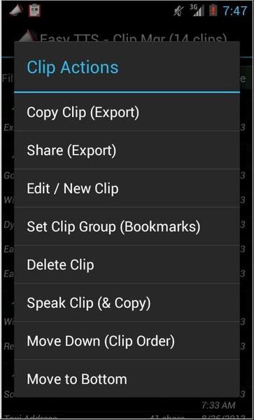 Easy Text To Speech - Preview 2
