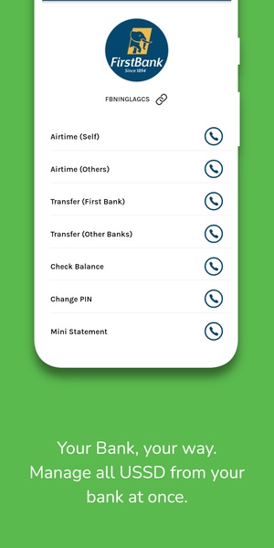 Pluto USSD: Nigeria Bank codes - Preview 2