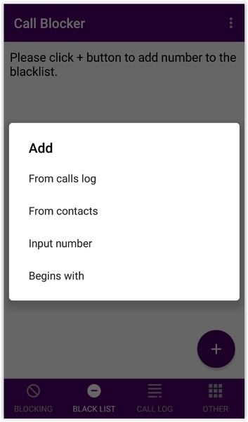 CallBlocker - Preview 3