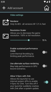 MojoLauncher screenshot