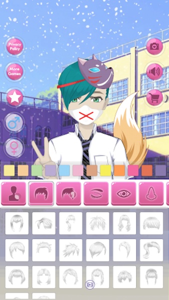 Anime Avatar Face Maker - Preview 5