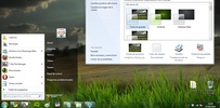 Windows7 Black Transparent screenshot 1