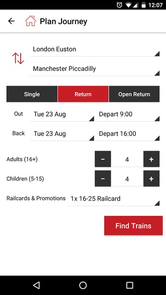 VirginTrain Tickets - Preview 5