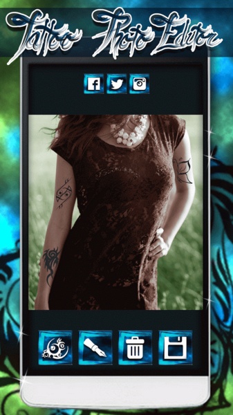 Tattoo Photo Editor - Preview 2