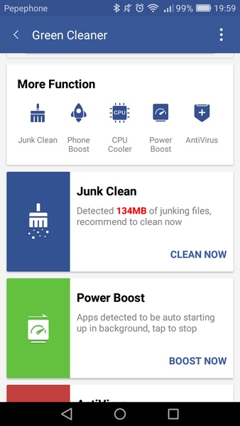 Green Cleaner - Speed Booster & Phone Cleaner - Preview 5
