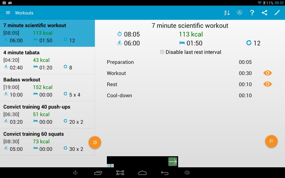 Interval Timer 4 HIIT Workout - Preview 7