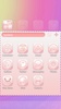 Pink girl GO Launcher Theme screenshot 2