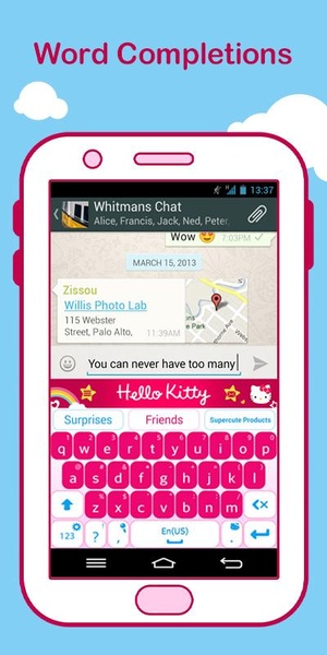 Hello Kitty Official Keyboard - Preview 3